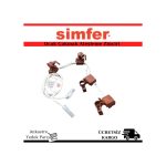 Simfer Uyumlu Ankastre Ocak Çakmak Ateşleme Switch Zinciri - 424930917