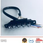 White Daisy Uyumlu Davlumbaz Tuş Takımı Şalter Anahtar Tuş Grubu - 399254148