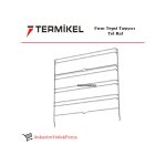 Termikel Uyumlu Ankastre Fırın Tepsi Taşıyıcı Raf Tel - 520475567