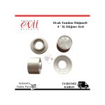 Çetintaş Evii Ankastre Setüstü Ocak Gri 4 Lü Yandan Düğme Seti - 376804899