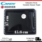 Candy Hoover Ankastre Fırın Emaye Uyumlu Sığ Derin Tepsi - 416802350 - Sığ Tepsi
