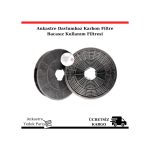 Alpina Ankastre Davlumbaz Karbon Kömür Filtre Bacasız Kullanım - 453447715 - 16 Cm