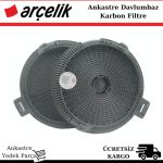 Arçelik Uyumlu Davlumbaz Karbon Filtre Bacasız Kullanım Kömür Filtre - 424597562