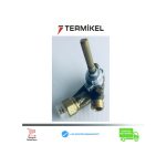 Termikel Uyumlu Ocak Gaz Musluğu Emniyetli Valf Sarı Yandan Musluk - 407957065