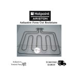 Hotpoint Ariston Uyumlu Ankastre Fırın Üst Rezistans Isıtıcı Pişirici - 422214021
