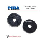 Pera Davlumbaz Karbon Filtre Bacasız Kullanım Kömür 2 Adet - 499667760 - 14 Cm