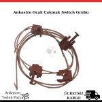 Lanova Ankastre Ocak Çakmak Zinciri Switch Grubu Ateşleme - 461128399