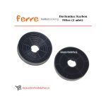 Ferre Uyumlu Davlumbaz Karbon Filtre Bacasız Kullanım Kömür - 499666988 14 Cm